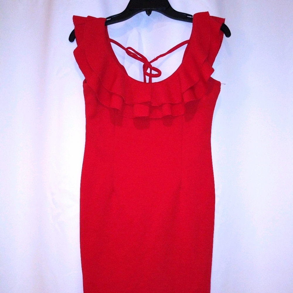 Mini Off Shoulder Red Party Dress